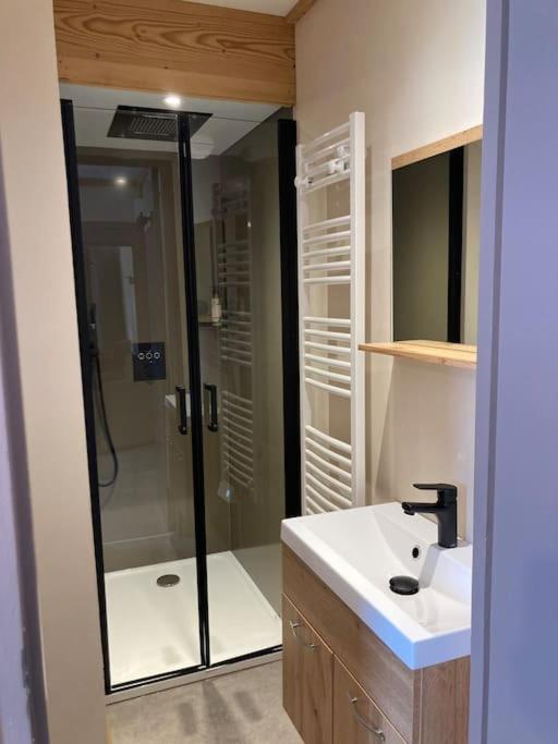 Studio Chaleureux Au Depart Des Sentiers Et Pistes De Ski Lajoux Ngoại thất bức ảnh