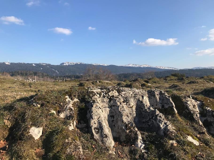 Studio Chaleureux Au Depart Des Sentiers Et Pistes De Ski Lajoux Ngoại thất bức ảnh