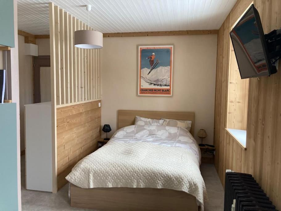 Studio Chaleureux Au Depart Des Sentiers Et Pistes De Ski Lajoux Ngoại thất bức ảnh